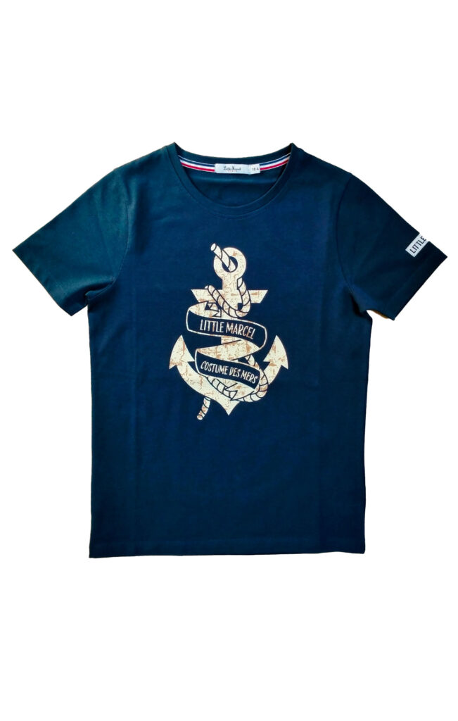 Chemise Manches Courtes Garçon Cherokee - Taille M 8, Bleu, 100% Coton, Occasion Très Bon État