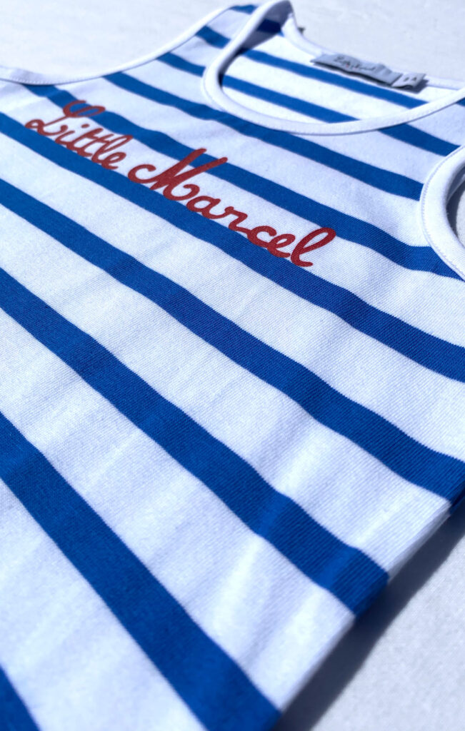Débardeur Blanc Little Marcel Femme Taille L - Neuf Avec étiquettes - Manches Absentes, Coupe Basique